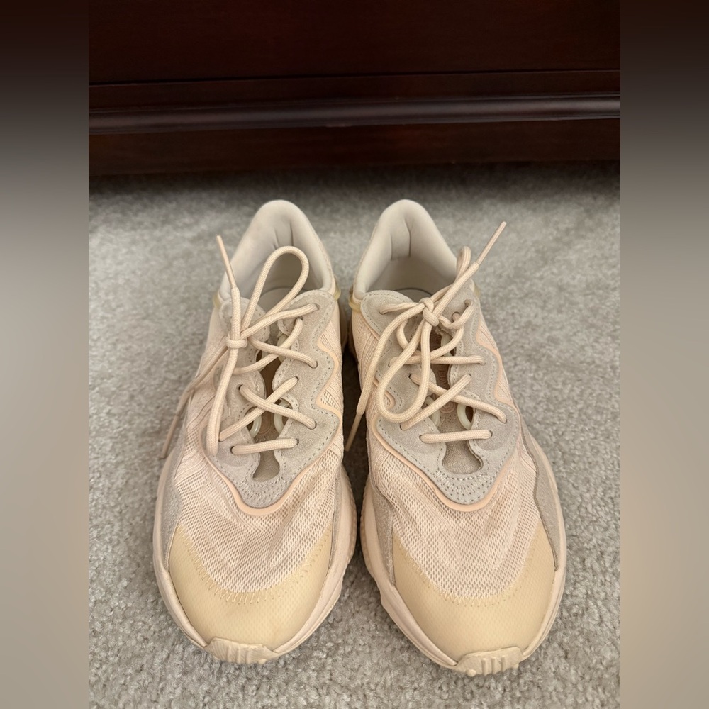 adidas Women's Sneakers in Beige and Cream